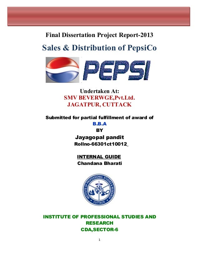 Dissertation sales distribution medical case study help